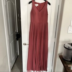 Azazie Bridesmaid Dress Desert Rose size A12